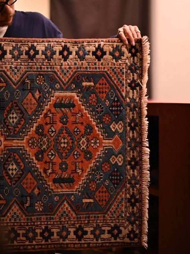 Vintage Native Pattern Wool Kilim