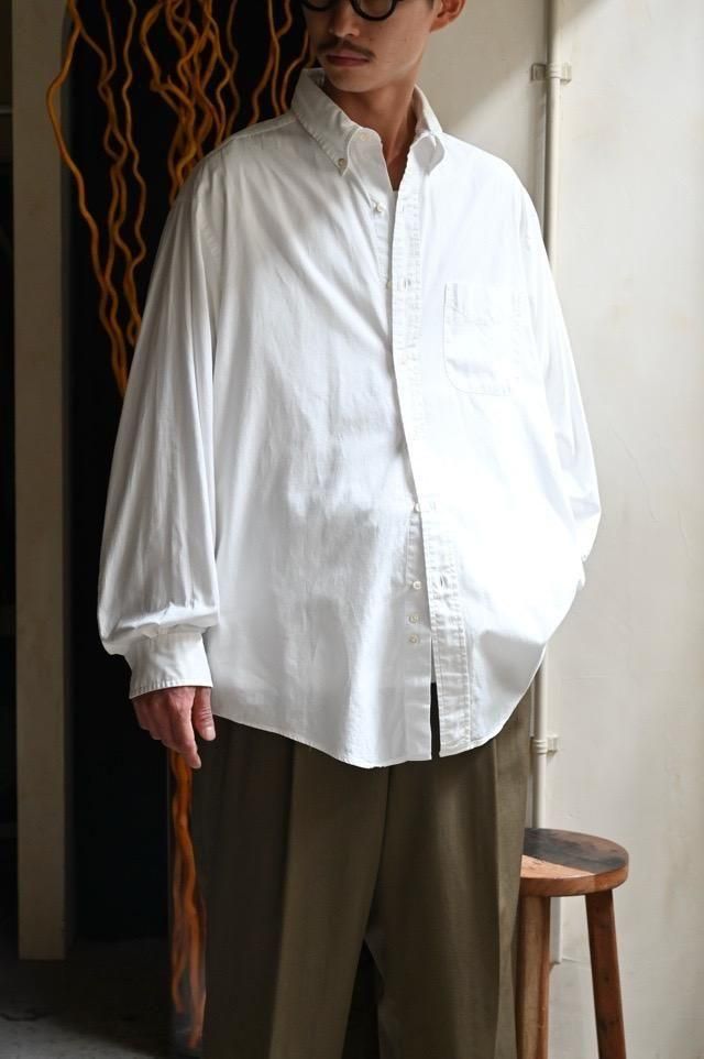 1990~00s Brooks Brothers Makers BD White Shirt, Made in U.S.A.