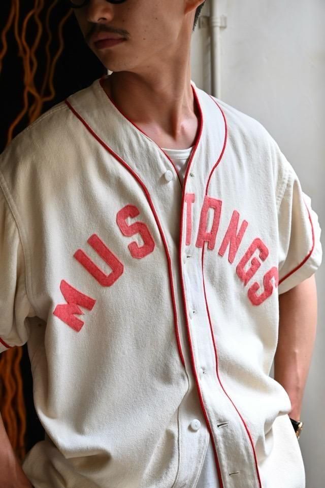 1940&#12316;50s Vintage MUSTANG Baseball Shirt 14
