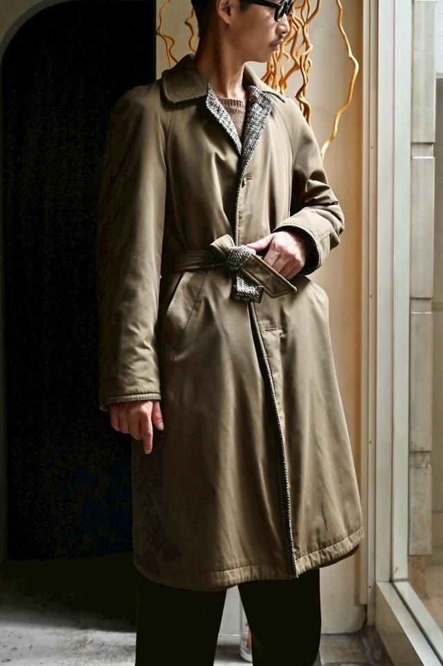 1970's Vintage Reversible Balmacaan Coat