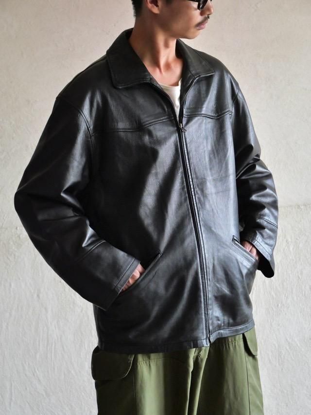 GEROME レザージャケット　MADE IN　SPAIN GEROME レザージャケットMADE INSPAIN