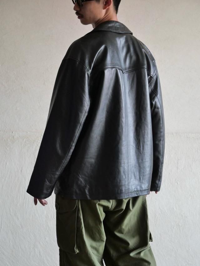 GEROME レザージャケット　MADE IN　SPAIN GEROME レザージャケットMADE INSPAIN