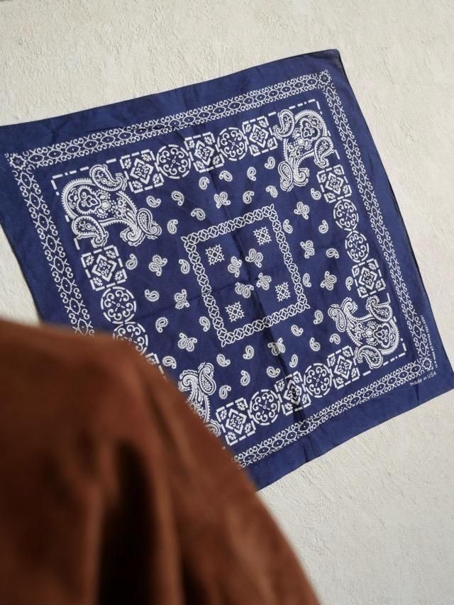 1970~80s Vintage Bandanna, Made in USA.