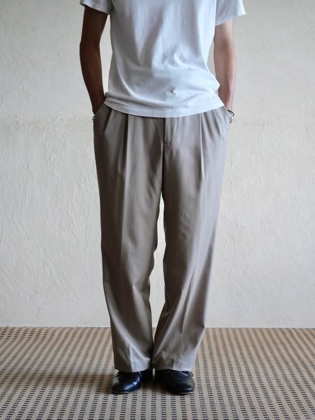 1990s Zanella  Saks Fifth Avenue Gabardine Trousers