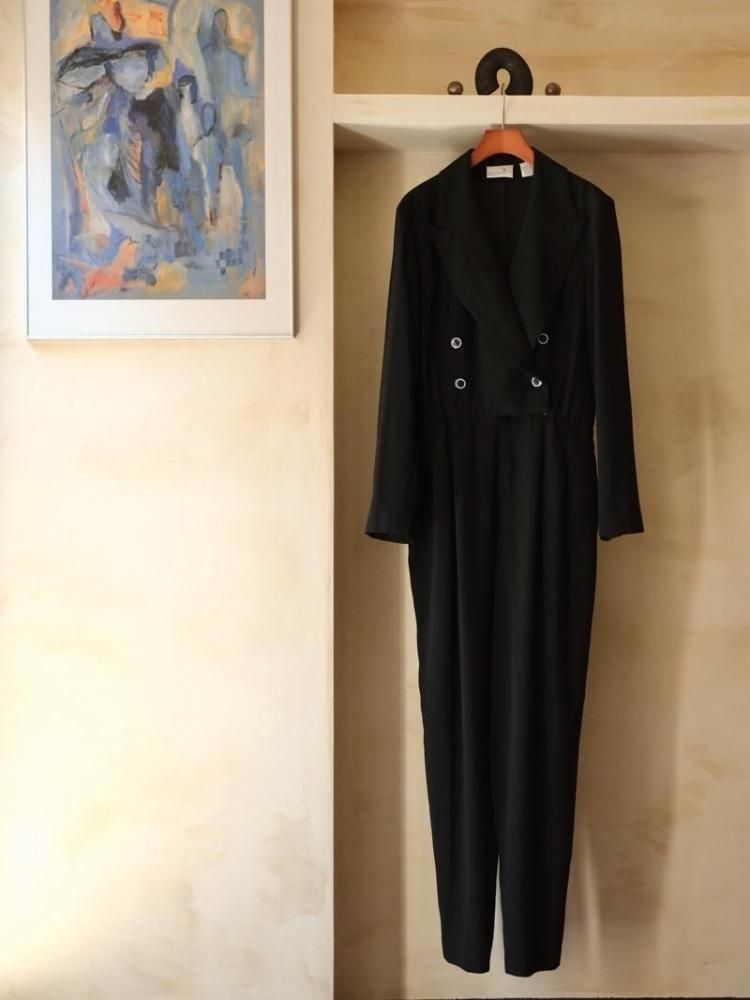 1990's "Lis claiborne DRESSES" Tailored Jumpsult