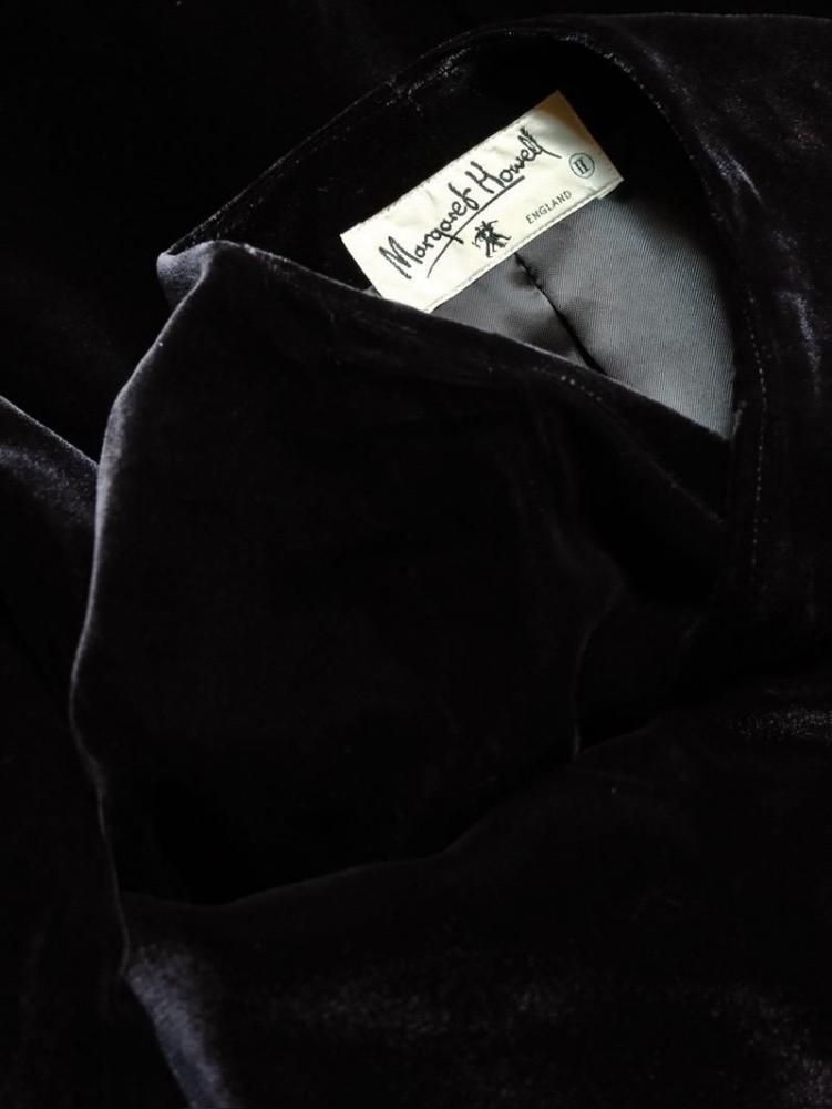 1990's Margaret Howell Rayon&Silk Black Bolero