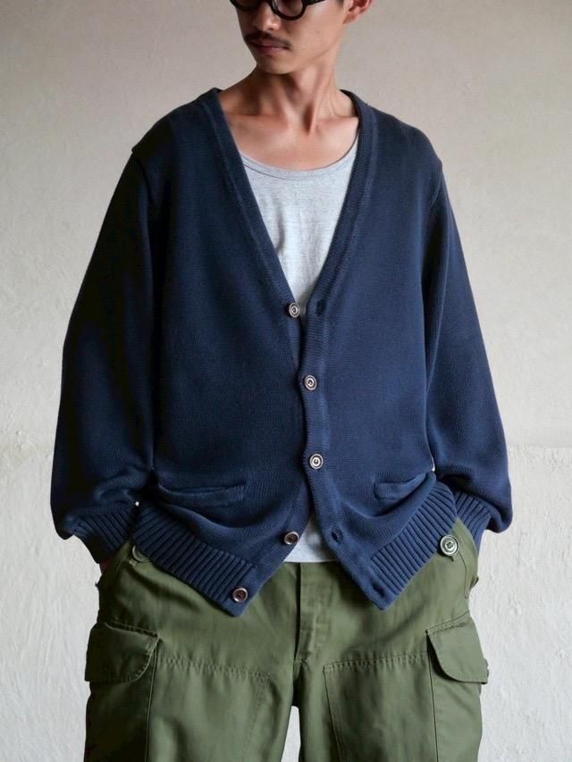 1990&#12316;00's L.L.Bean Cotton Knit CardiganSize L