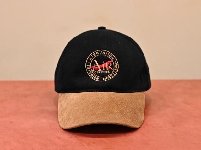 00s Herringbone  Leather 2tone Cap