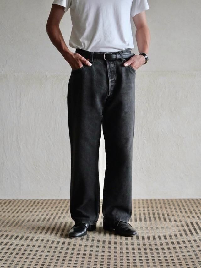 Levi's 501 Black Denim Pantsw.88 / Made in SPAIN&#127466;&#127480;