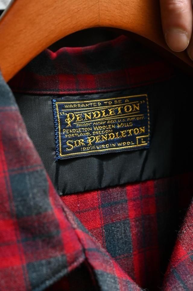 1950's Vintage "SIR PENDLETON" Wool Board Shirt