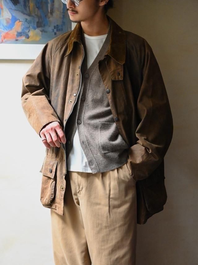 1993's Vintage Barbour "MOORLAND" Waxed JacketSize 46