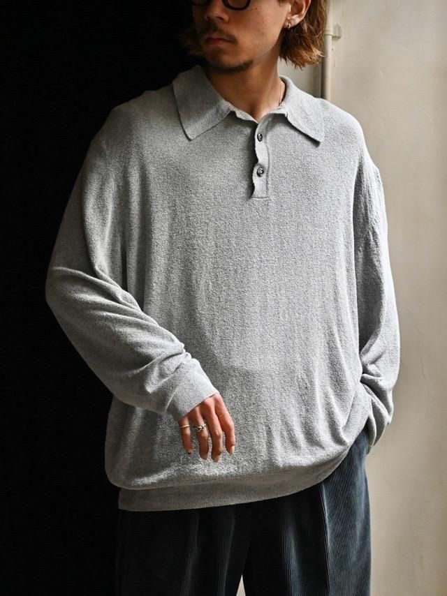 1990~00's LEO ROSSI Knit Polo Shirt