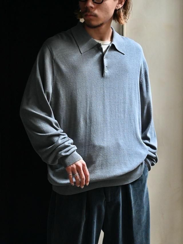 1990~00's J.S.A. BANK Knit Polo Shirt