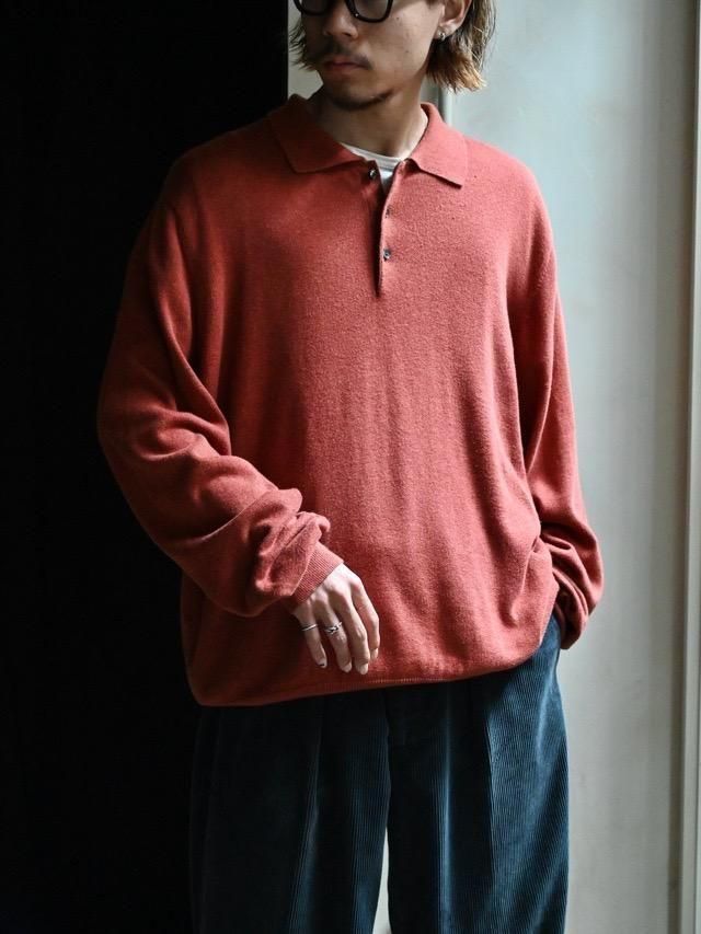 00's VAN HEUSEN Knit Polo Shirt