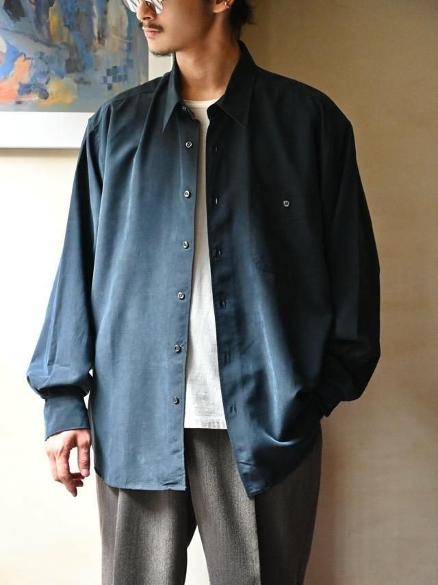 1990~00's GIOVANI Artificial Suede Shirt