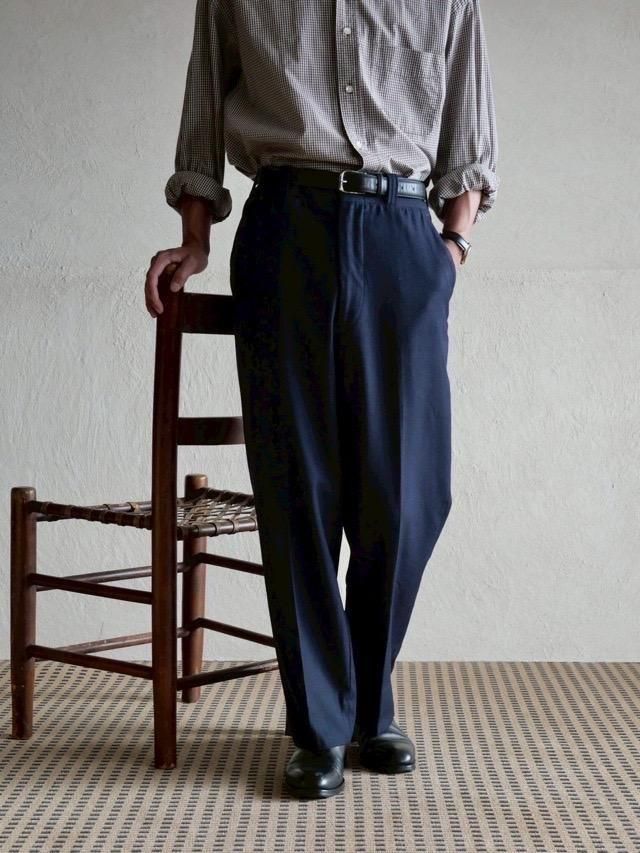 1960s Vintage Wool Workers Trousers