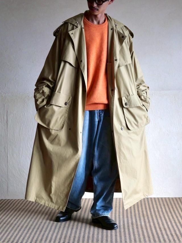 1980s WILLIS&GEIGER Ventile Duster Trench Coat