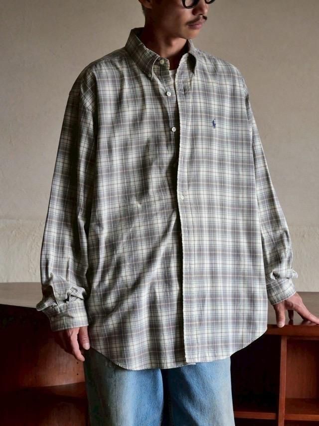 1990's RalphLauren "BLAKE" Check Shirt