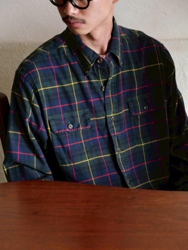 1990's RalphLauren Black Watch Check Shirt