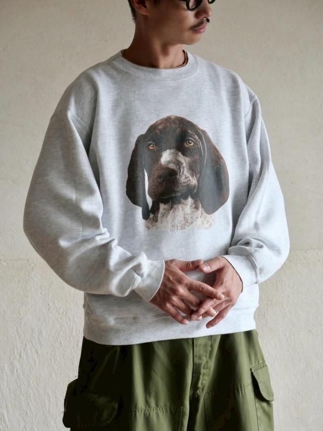 1990's Dog Printed Sweat Shirt, Made in U.S.A.