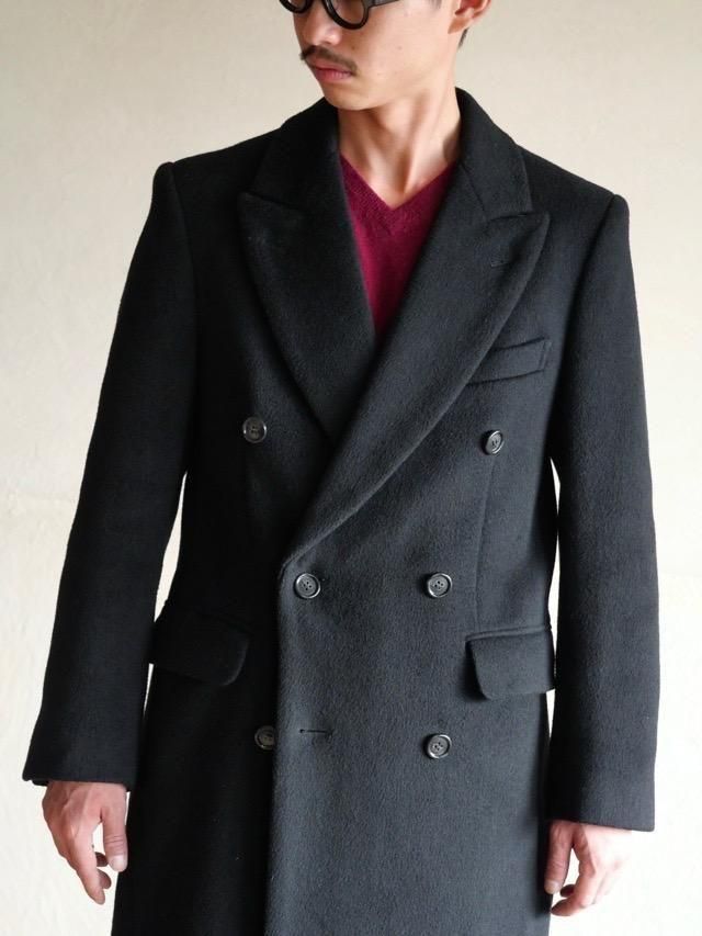 1990's CashmereWool Double-breasted Chester Coat