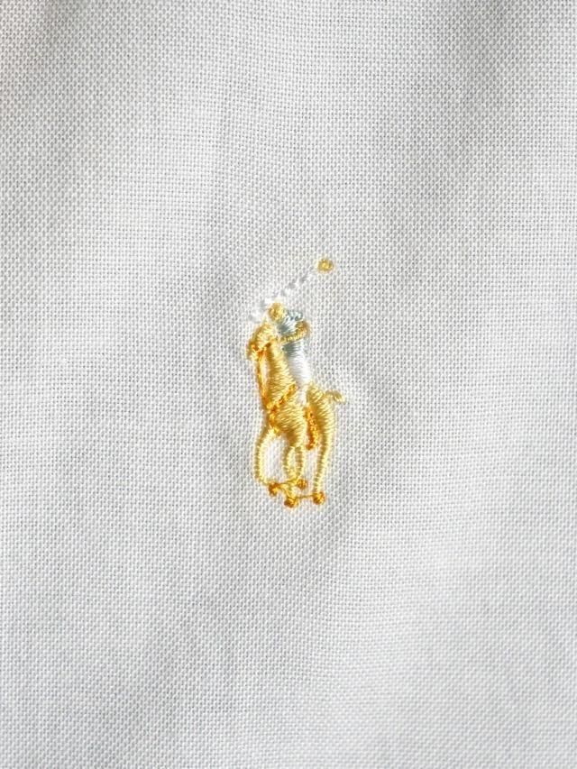 1990's RalphLauren Cotton Oxford Shirt "Υݥˡ"