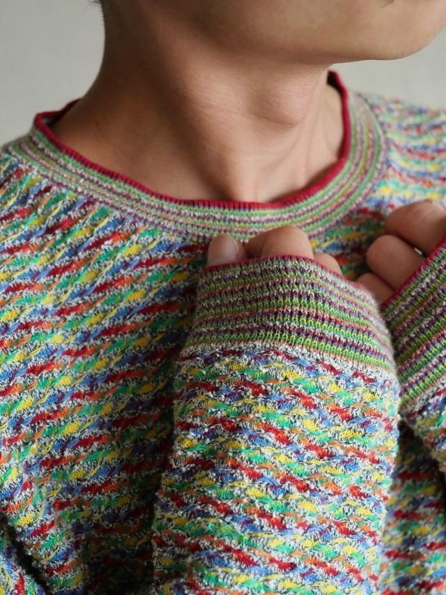 1990s TOSANI More Colorful Knit Sweater