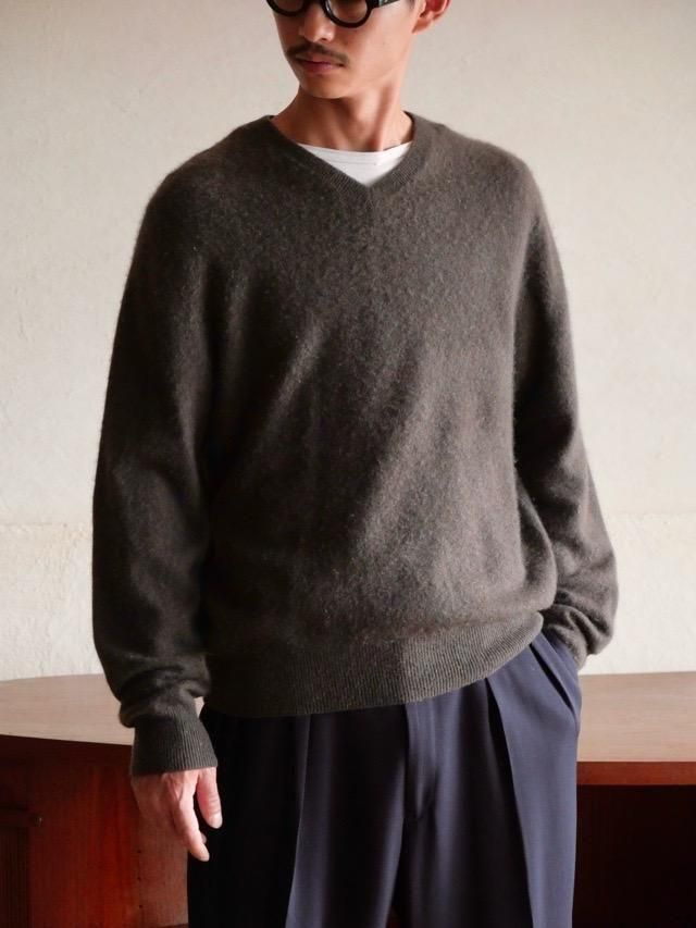 1990~00s Allen Solly 100%Cashmere V-neck Knit