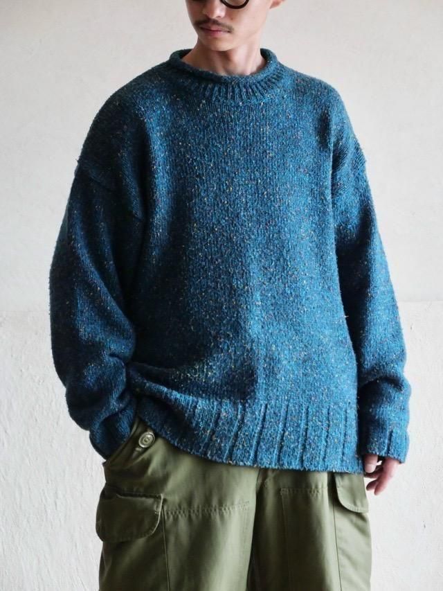 1990s Vintage Cosmo Color Role Neck Knit