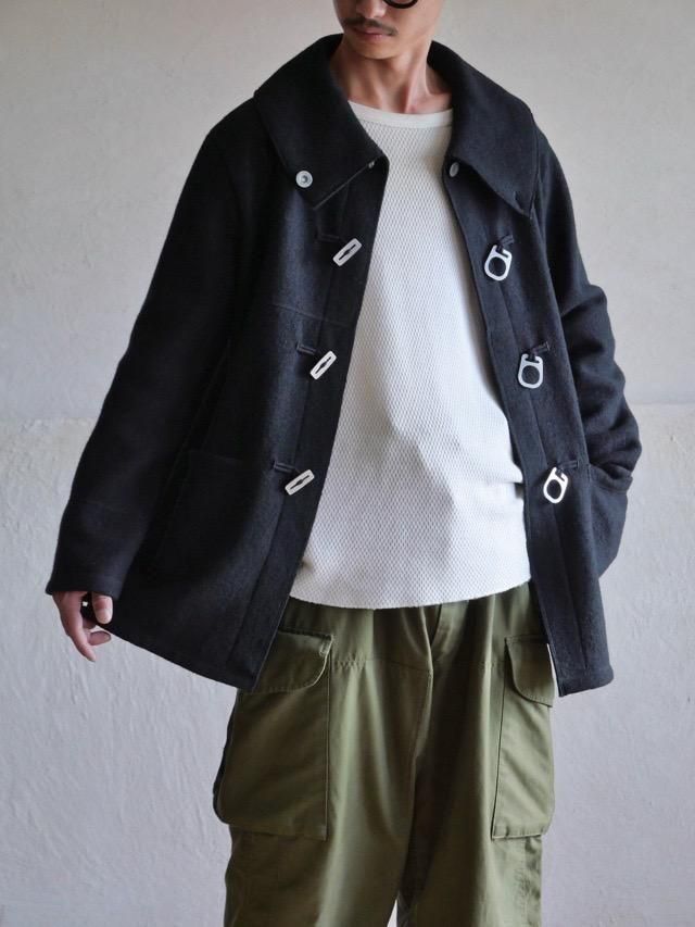 SaintJames Wool Duffle Half Coat