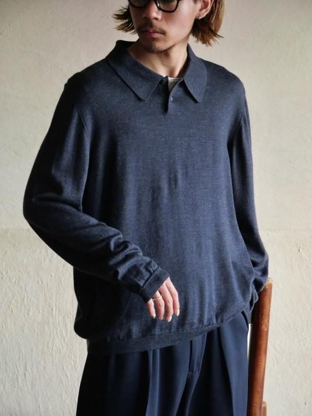 00's Brooks346 Knit Polo Shirt