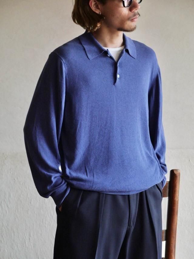 00's JOS A BANK Knit Polo Shirt