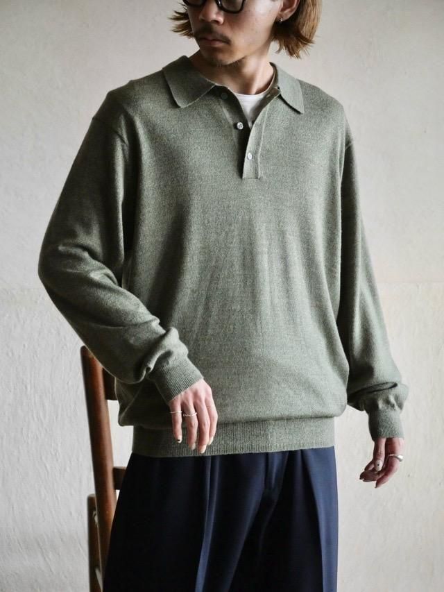 00's JOS A BANK Knit Polo Shirt