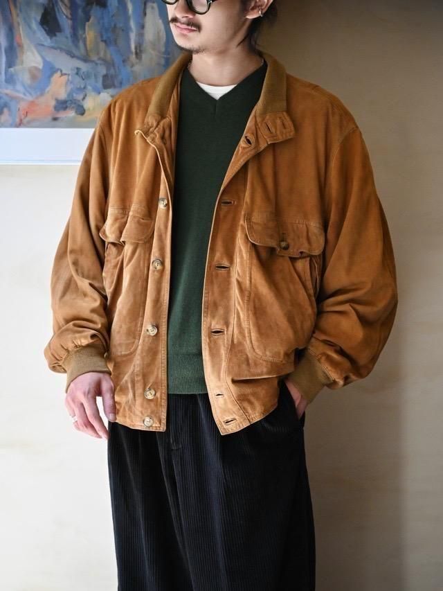 1990~00's Italian Vintage VERE PELLE Valstar Jacket