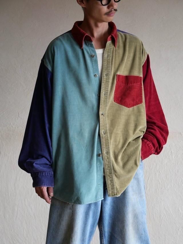 1990's J.CREW Corduroy Crazy Shirt