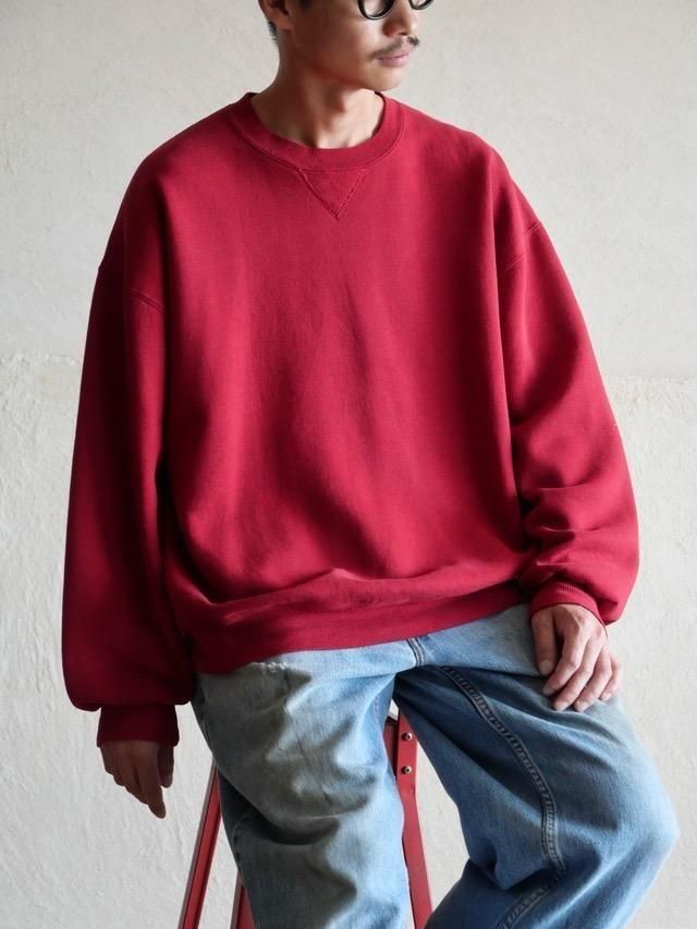 1990's  Russell Plain Sweat Sweater, Made in U.S.A