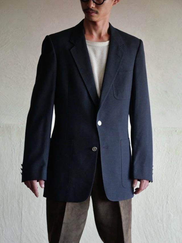 1970~80's Vintage Dior Navy Blazer
