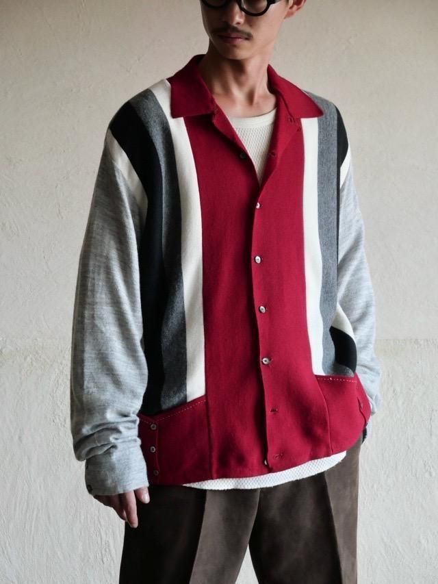 1960's Vintage CAMPUS Acryl Knit Cardigan