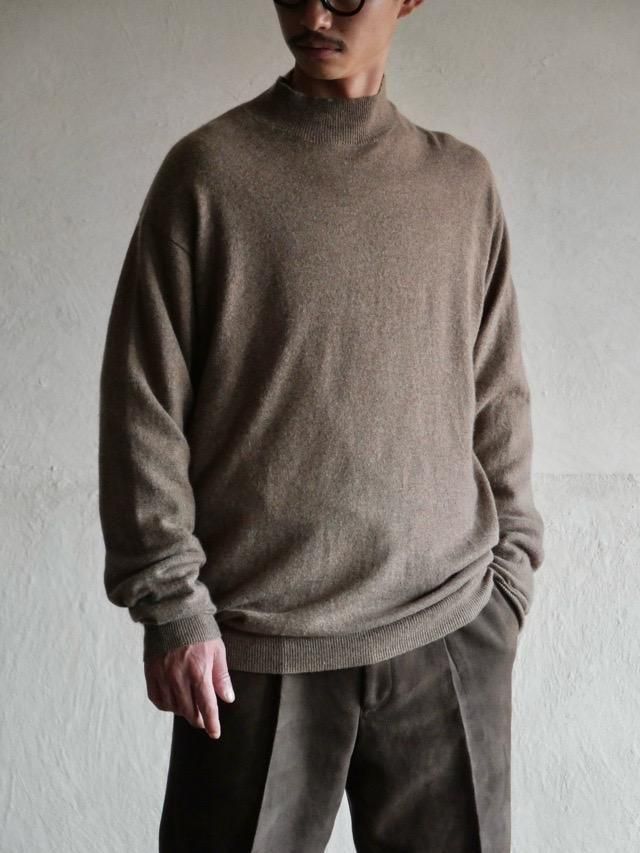 1990~00's RICHARD WAITHE Mock Neck Knit Sweater