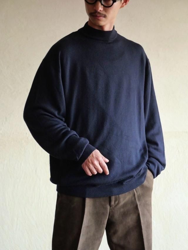 1990~00's PONTI Mock Neck Knit Sweater