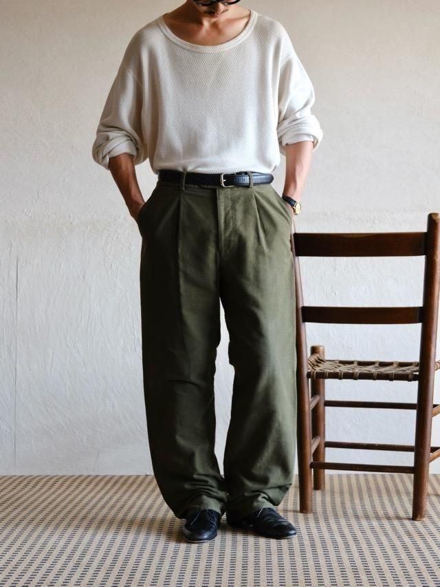 00s Barbour Cotton Moleskin Trousers