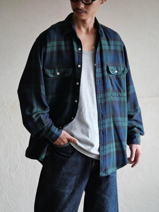 1990s RalphLauren Blackwatch 2Pockets Shirt