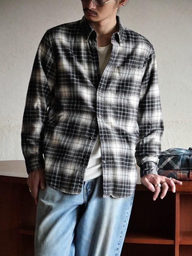 00s Eddie Bauer Cotton Flannel Check Shirt