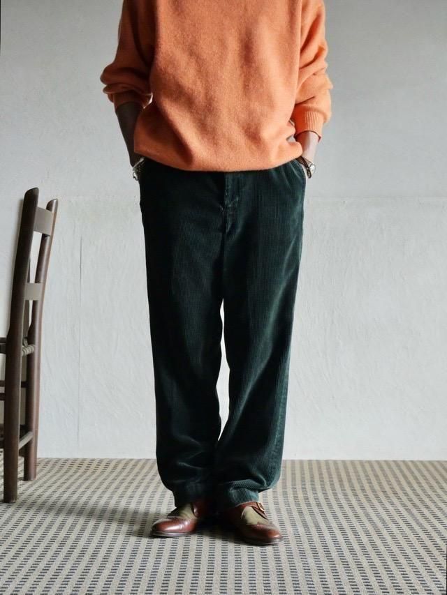 1990's Ralph Lauren Corduroy Pants, Dark Green