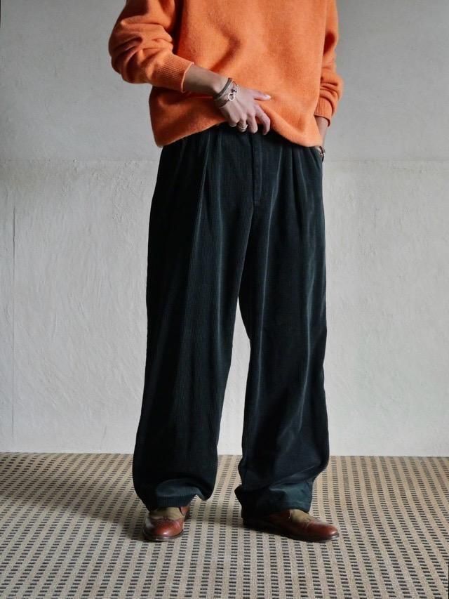 00's Ralph Lauren Corduroy Pants, Dark Green