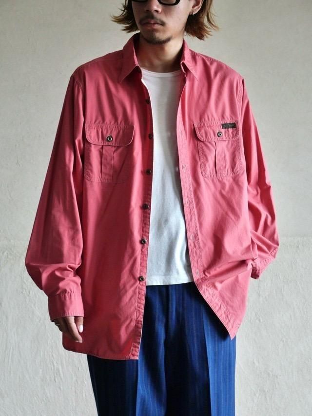1990's RalphLauren Pink 2pockets Shirt