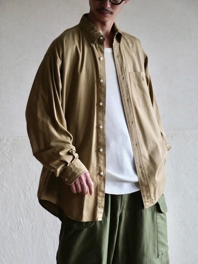 1990s Ralph Lauren Big Shirt, Beige