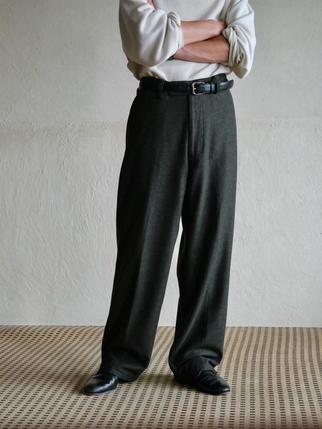 1990s GAP Spring Hook Type Trousers Olive