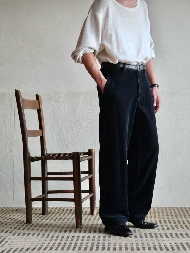 1990s GAP Spring Hook Type Trousers Dark Navy