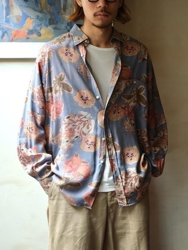 1990's Italian Printed Viscose Shirt